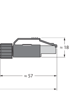 Thumbnail for RJ45 RJ45 843-20M