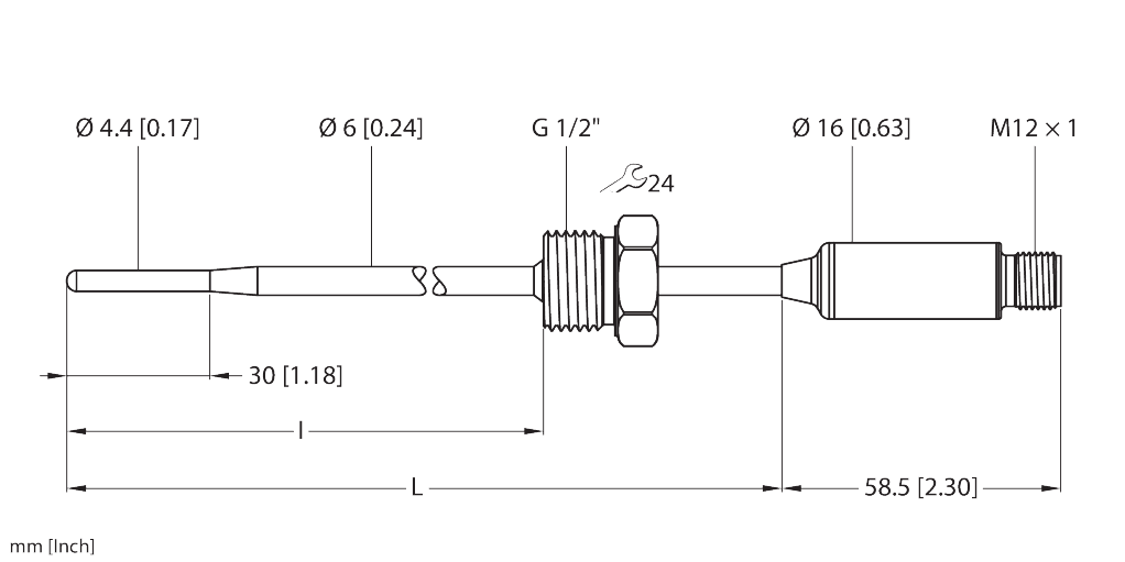 TTMS-206A-G1/2-LI6-H1140-L450/I400-0/500