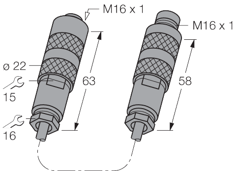 ADAPTER CABLE RING 1.6M