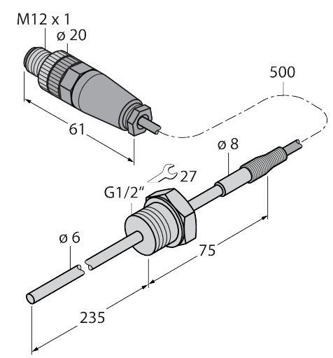 TP-106B-G1/2-H1141-L235 0.5M