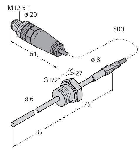 TP-106B-G1/2-H1141- L085 0.5M